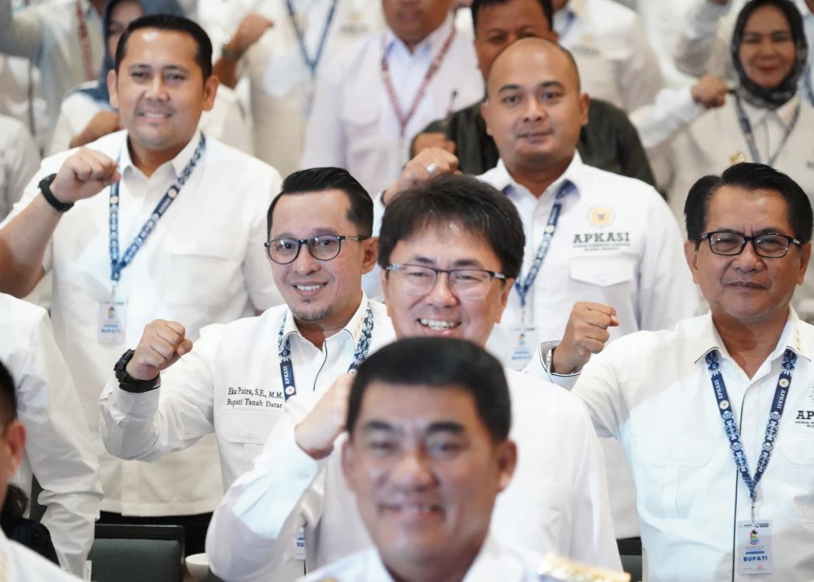 Bupati Tanah Datar Sebut Bupati Minut Luar Biasa saat Munas Apkasi VI