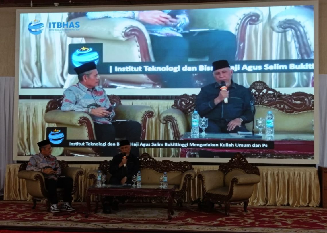 Pemprov Sumbar Teken MoU tentang Pelaksanaan Tri Dharma Perguruan Tinggi dengan ITB HAS Bukittinggi