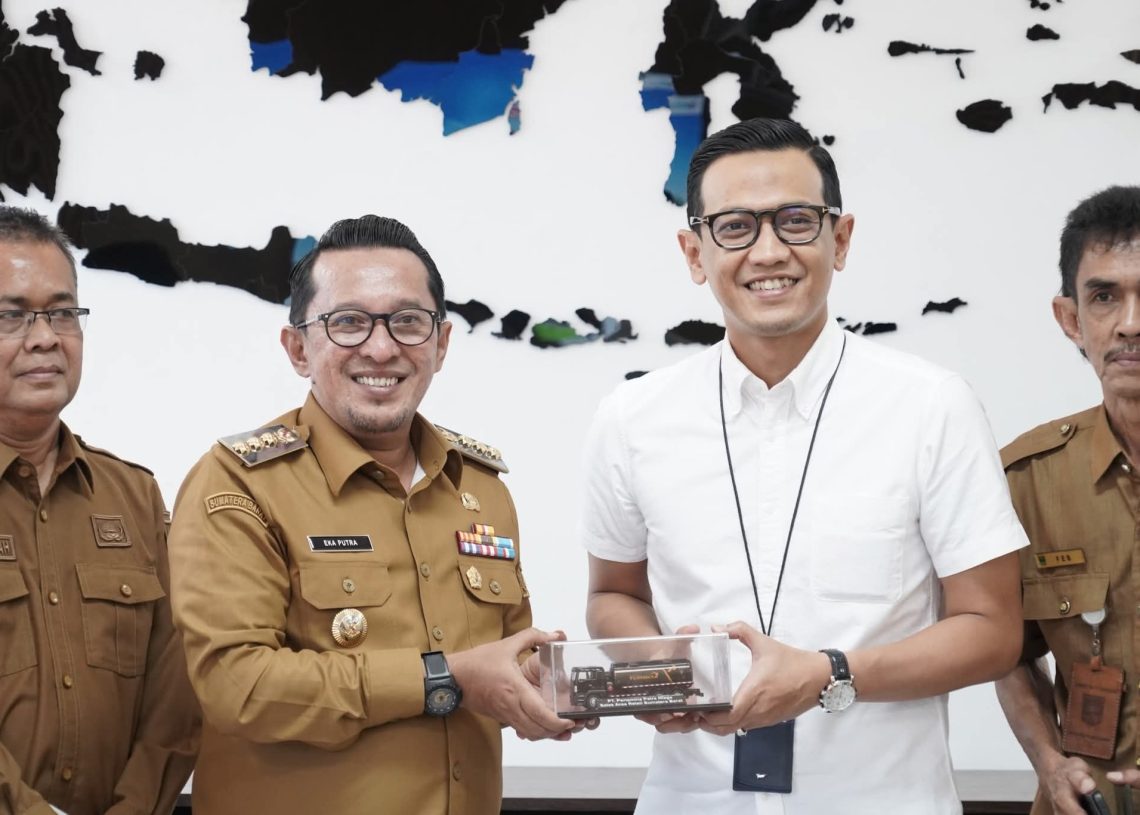 Bupati Tanah Datar Kunjungi Pertamina Patra Niaga Padang