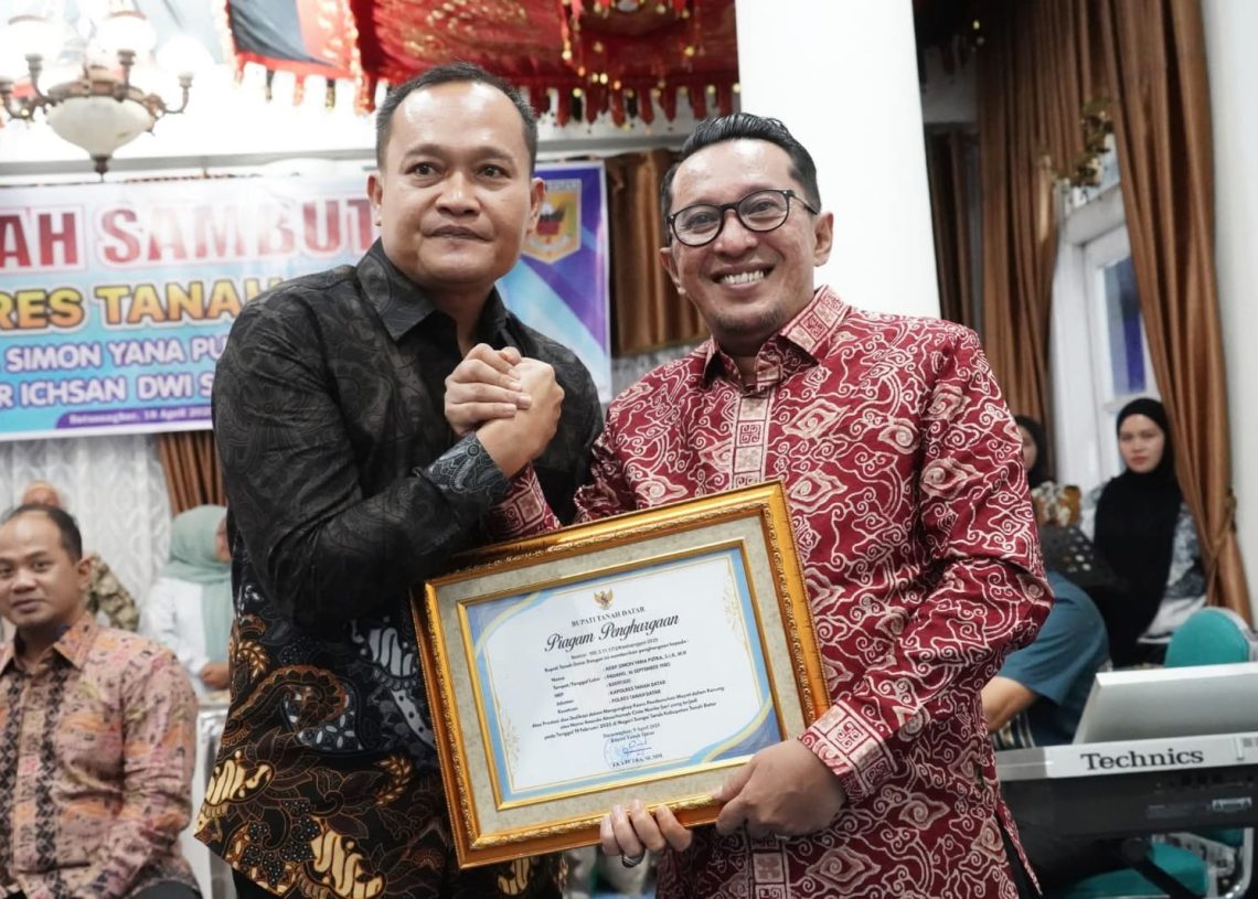 Pisah Sambut Kapolres Tanah Datar