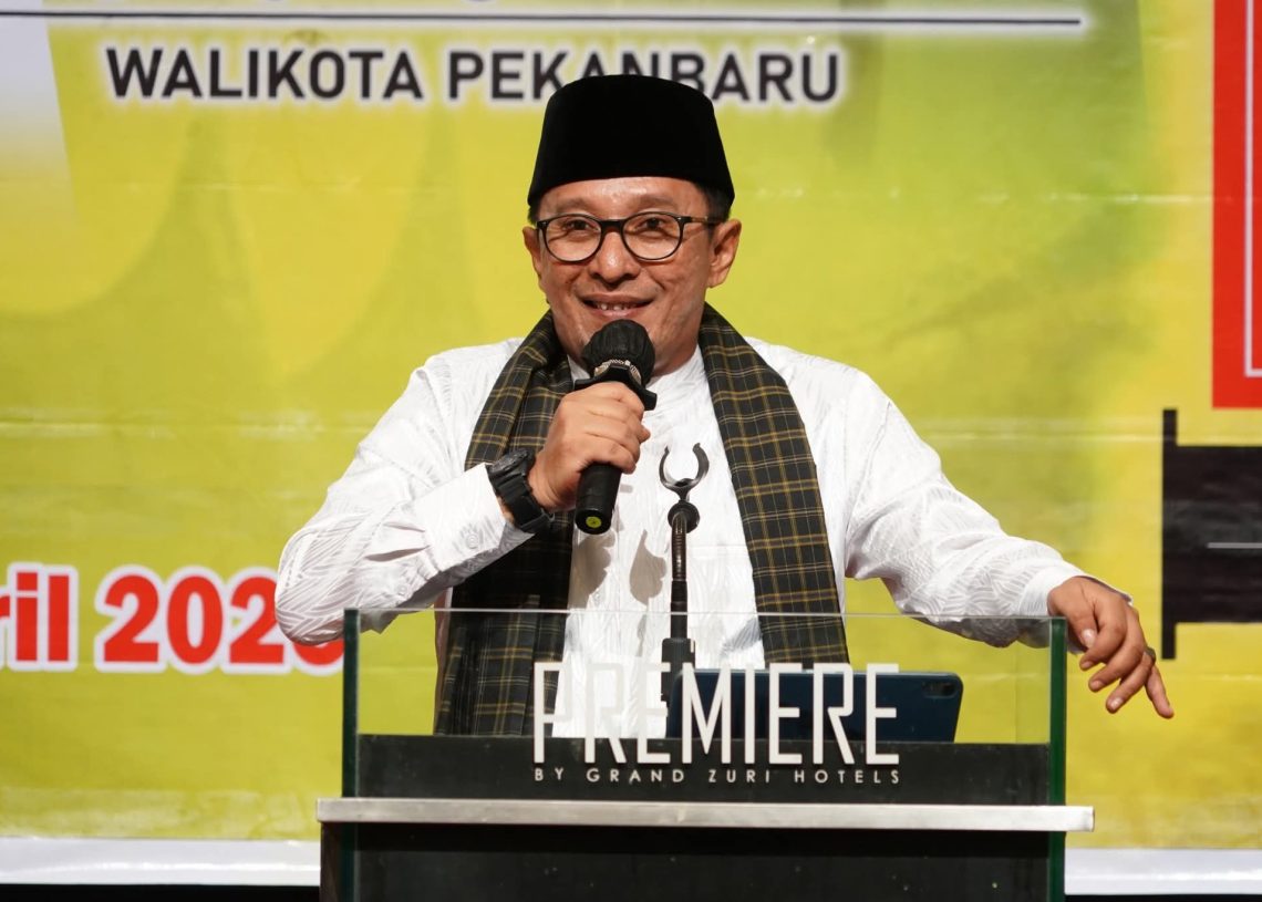 Ini Pesan Bupati Tanah Datar saat Hadiri Pengukuhan IKTD dan BK IKTD Kota Pekanbaru