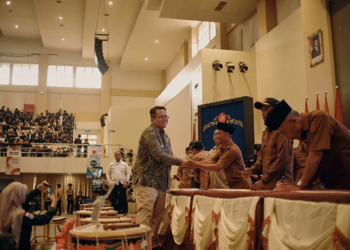 18 Nagari Di Tanah Datar Tandatangani PKS Dengan PNP