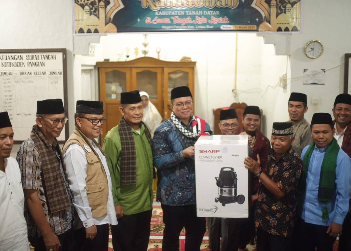 TSR Khusus Wabup Tanah Datar Kunjungi Surau Tangah Lintau