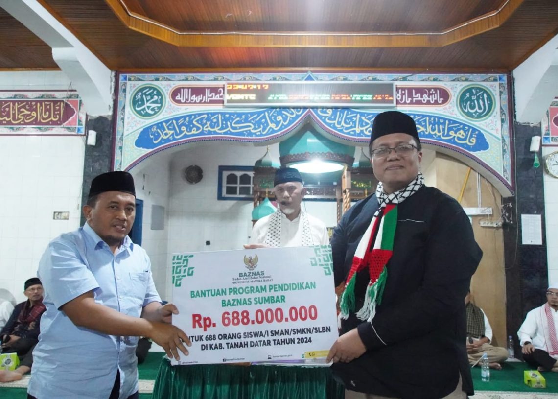 TSR di Masjid Nurul Hidayah Tabek Patah, Gubernur Mahyeldi Ingatkan Pentingnya Menjauhkan Generasi Muda Dari Perilaku Menyimpang