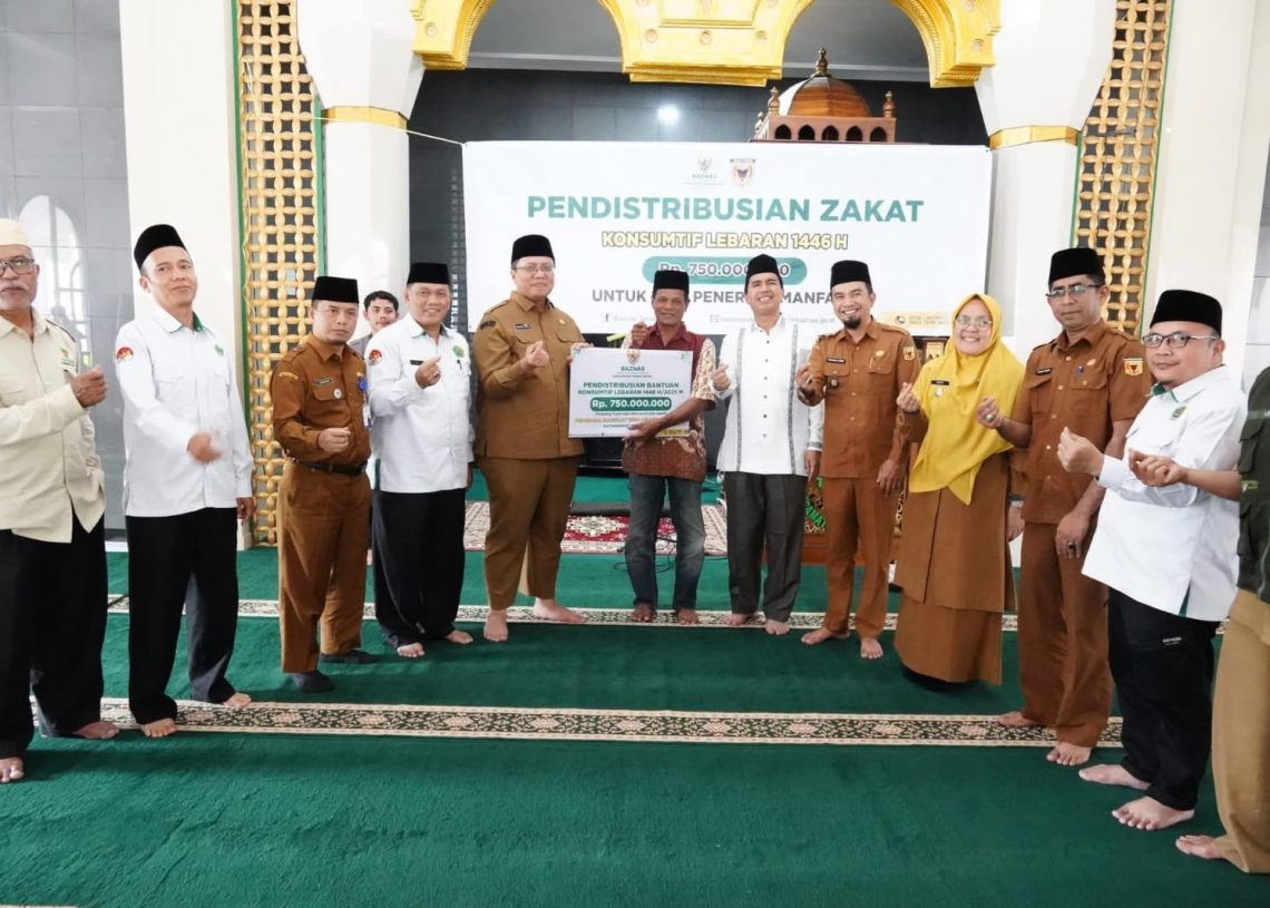 Ribuan Masyarakat Tanah Datar Terima Manfaat Baznas