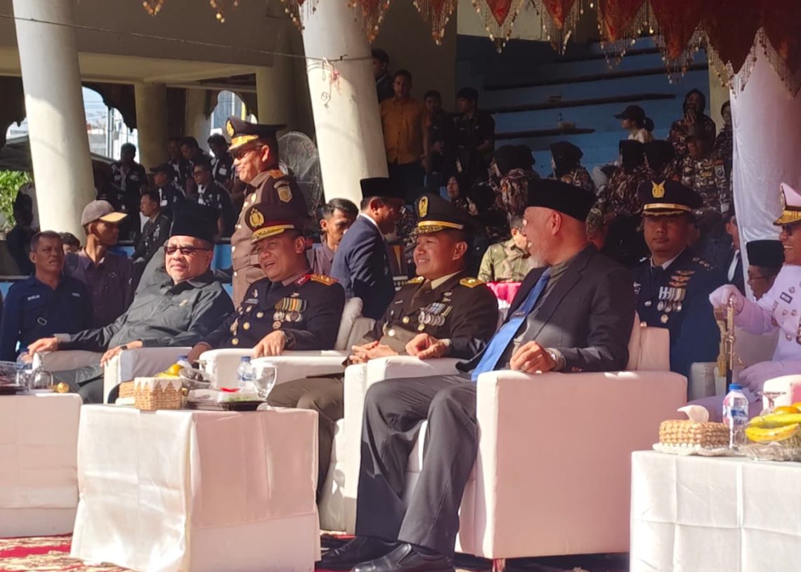 Hadiri HUT TNI ke 80, Gubernur Mahyeldi Tegaskan Sinergitas Dukung Ketahanan Nasional