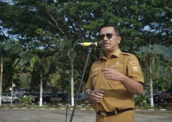 Di Apel Gabungan ASN, Bupati Khairunas Tegaskan Kepala OPD dan Asisten Turun ke Lapangan