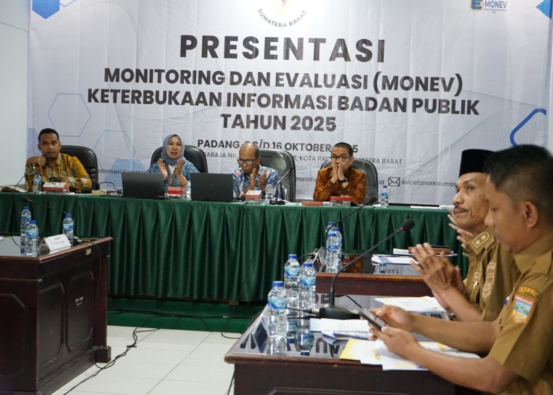Monev Keterbukaan Informasi, Pemkab Solok Selatan Tegaskan Dukungan dengan Deklarasi KIP