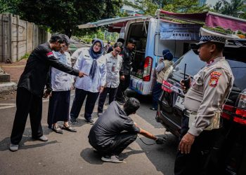 Uji Emisi di Kembangan, 13 Kendaraan Tak Lulus Pemeriksaan