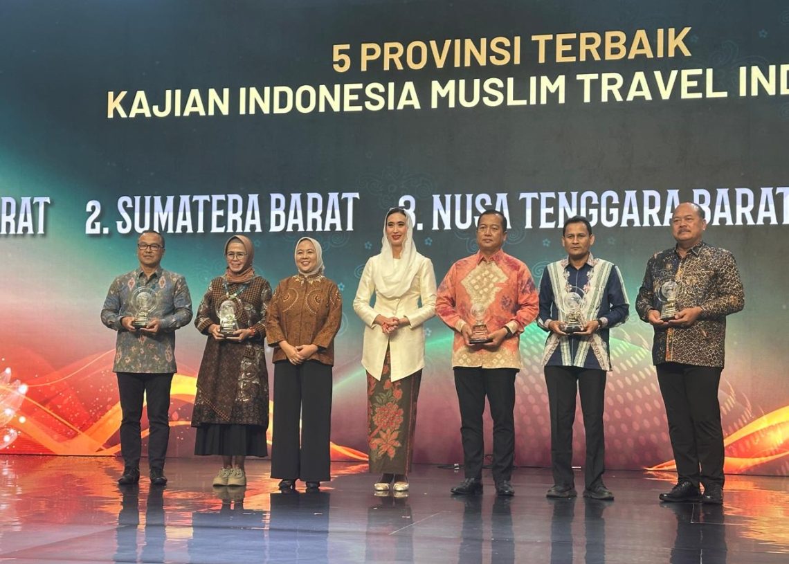 Sumbar Raih Dua Penghargaan Bergengsi di Indonesia Muslim Travel Index 2025