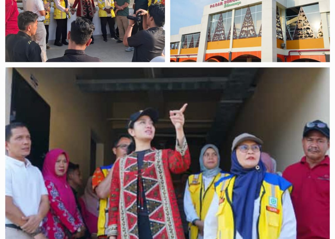 Pasar Modern di Nagari Sungai Rumbai, Investasi Miliaran yang Belum Bernyawa