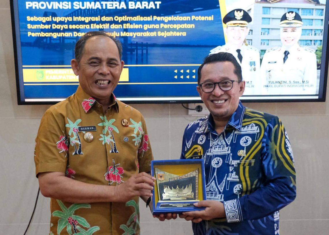 Bupati Tanah Datar dan Rombongan Datang ke Tembilahan