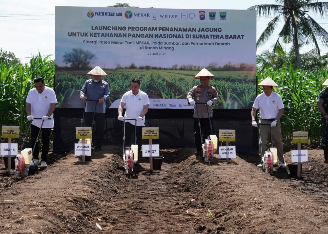Wabup Tanah Datar Hadiri Launching Paten Mekar Tani
