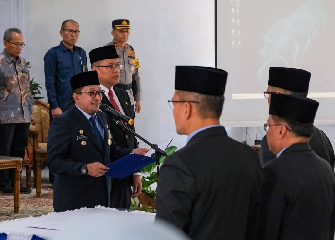 Bupati Tanah Datar Lantik Sekda Definitif