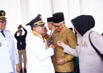Bupati dan Wabup Serta Forkopimda Bersilaturahmi bersama Veteran Usai Upacara
