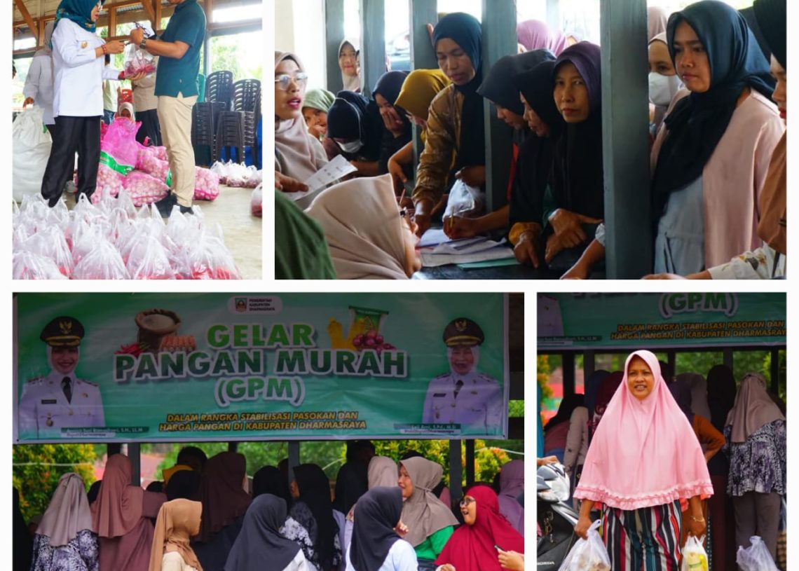 Pangan Murah, Senyum Sumberingah Warga Nagari Sungai Duo Mengembang