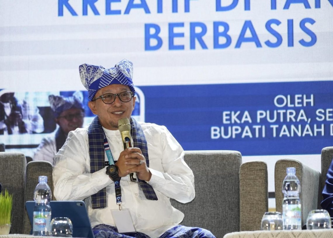 Bupati Tanah Datar Hadiri Rakornas ICCN, Ini yang Disampaikannya