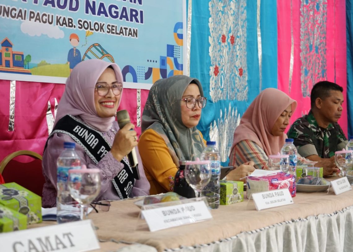 Bunda PAUD Solok Selatan Dikukuhkan, Siap Emban Tugas Advokasi hingga Tingkat Nagari