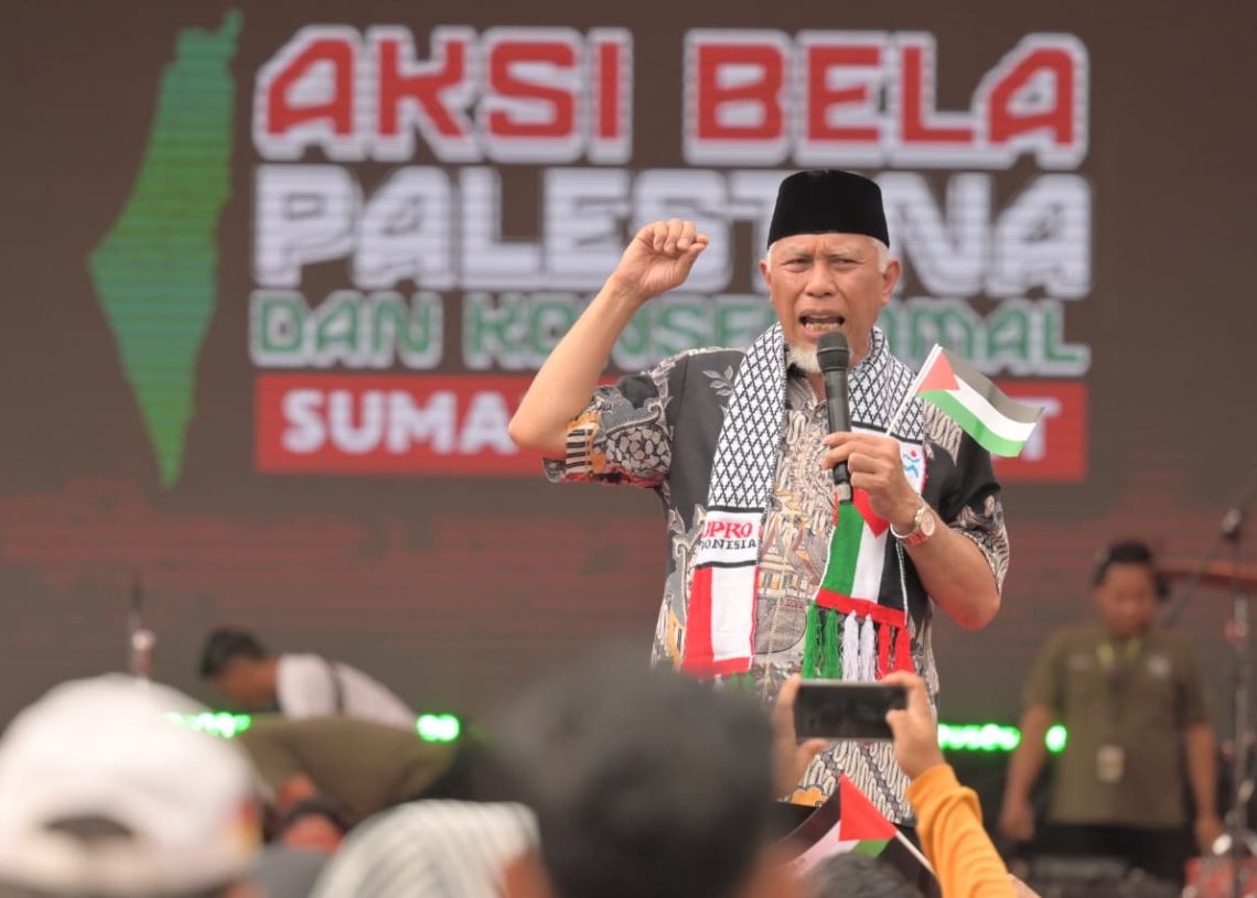 Tampil sebagai Orator, Mahyeldi : Palestina Harus Terlindungi dan Segera Merdeka!