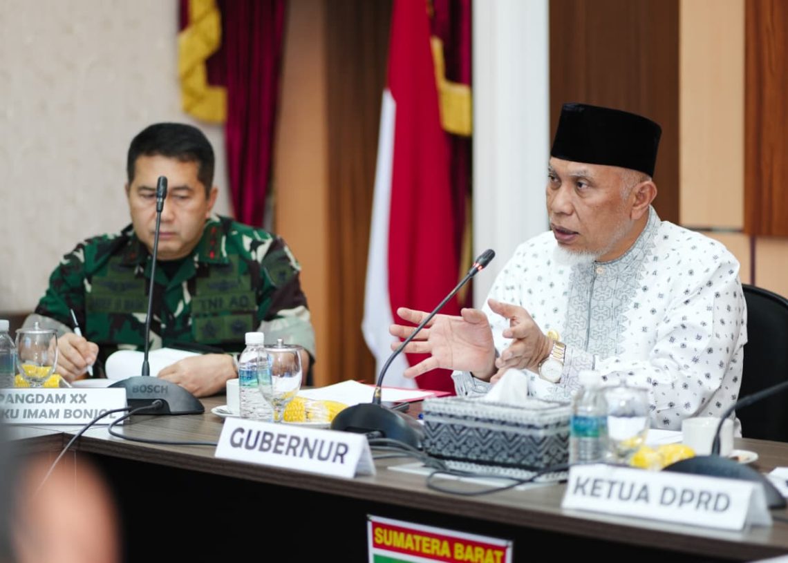 Pemprov Sumbar Bersama Forkopimda Siapkan Strategi Tangani Persoalan Tambang, Ilegal Fishing, dan BBM Bersubsidi