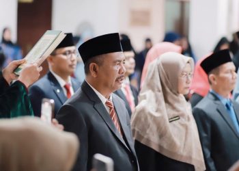 Ramadhani Kirana Putra Lantik 18 Pejabat Pimpinan Tinggi Pratama