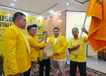 Musda ke-6 Partai Golkar Kota Pariaman Tukil Sejarah Baru, Riza Saputra Terpilih Aklamasi Tercepat