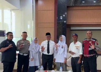 Ramlan Nurmatias Jamu Atlet Karate Bhayangkara Polresta Bukittinggi untuk Tingkat Nasional