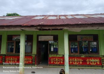 Kondisi Memprihatinkan Bangunan SDN Sinar Danau Buana Pemaca Butuh Uluran Tangan Pemerintah