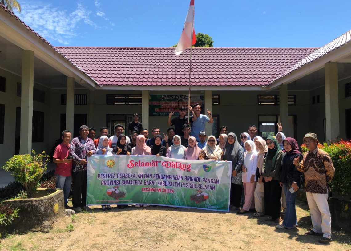 Perkuat Ketahanan dan Kemandirian Pangan, Pemkab Pessel Adakan Bimtek Brigade Pangan