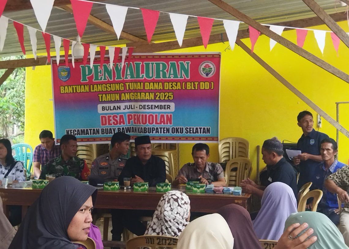 Desa Pekuolan Lakukan Penyaluran BLT DD Tahap II