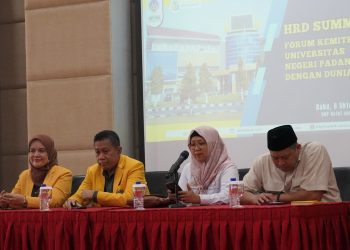 Perkuat Jejaring Dunia Kerja, UNP Gelar Forum HRD Summit 2025 Bersama 35 Perusahaan