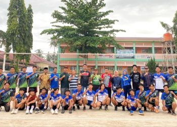 Sempat Vakum, Sekda Padang Pariaman Buka Liga Bola Voli Nagari Pakandangan 2025