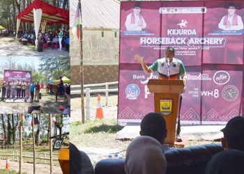 Kota Pariaman Tuan Rumah Pertama Kejurda Horseback Archery Sumbar 2025