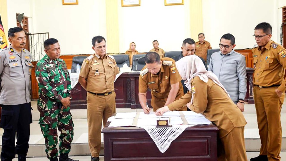 Pemko dan DPRD Kota Pariaman Sepakati KUA-PPAS 2026 Senilai Rp620 Miliar