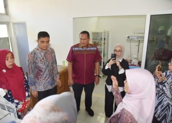 Yota Balad Dampingi Ade Rezki Pratama Tinjau RSUD Sadikin Kota Pariaman