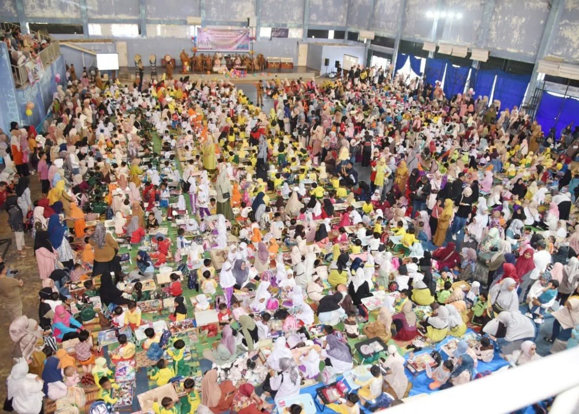 1.500 Peserta Ramaikankan Lomba Kreativitas PAUD Tingkat Kota Pariaman