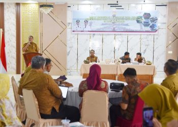 55 Kepala Desa Ikuti Rakor Penguatan Tata Kelola Pemerintahan Desa yang Efektif dan Akuntabel