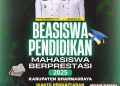 Pemkab Dharmasraya Buka Pendaftaran Beasiswa Mahasiswa Berprestasi Tahun 2025