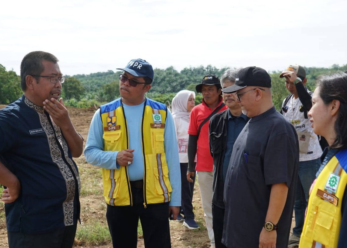 Pembangunan Sekolah Rakyat Rp200 Miliar Lebih Segera Dimulai, Tim Kementerian PU Kunjungi Dharmasraya.