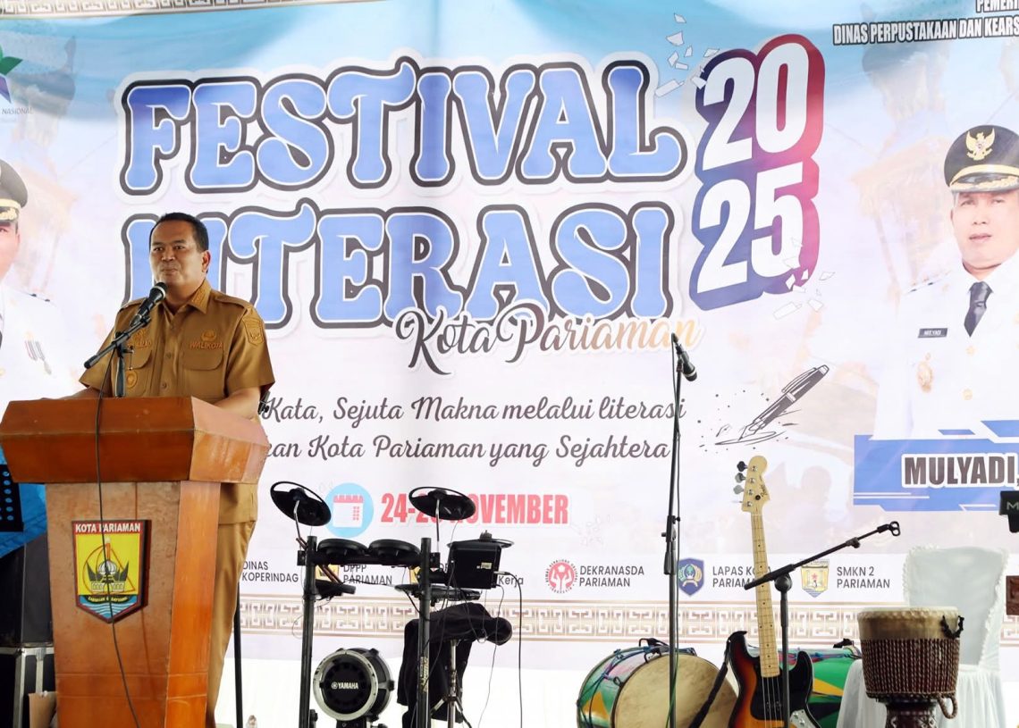 Wali Kota Pariaman Buka Festival Literasi Kota Pariaman 2025