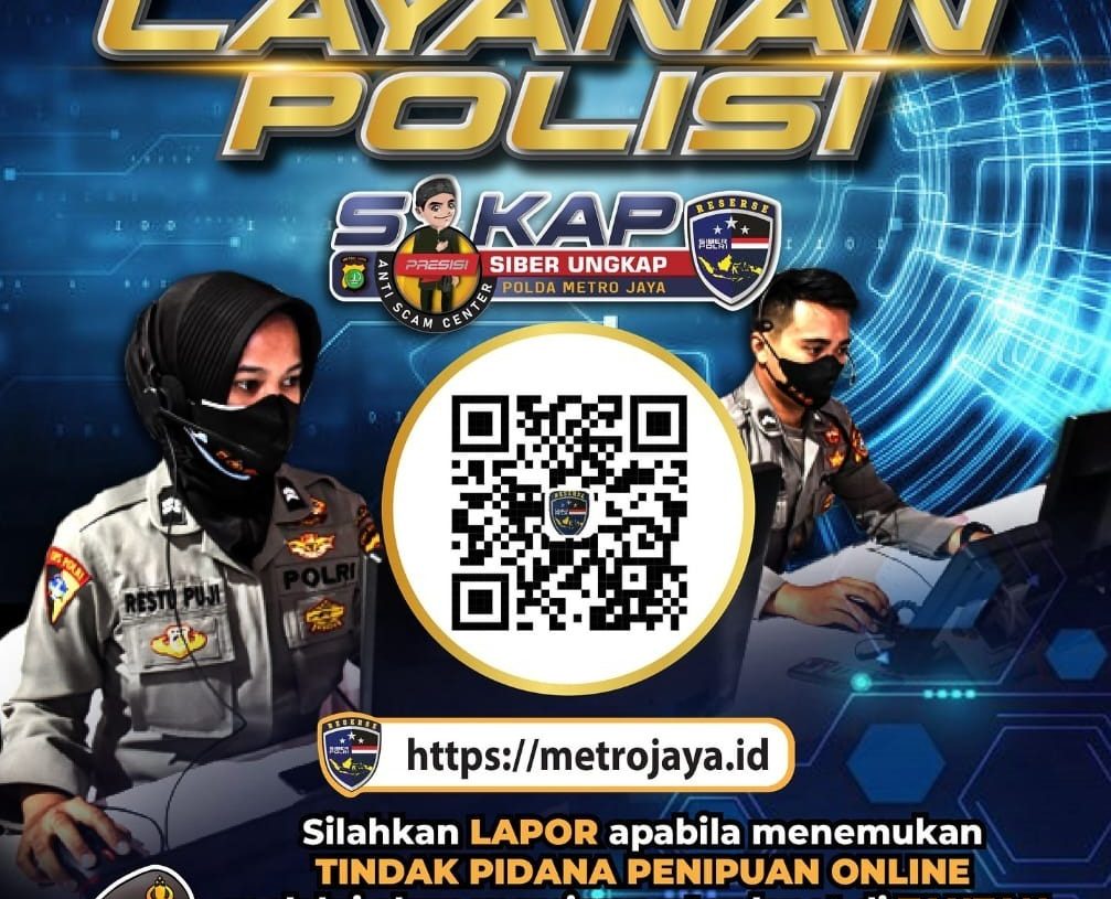 Aplikasi SIKAP Polda Metro Jaya, Rekening Pelaku Penipuan Bisa Diblokir Cuma 15 Menit