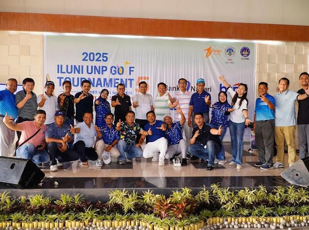 Sportivitas dan Silaturahmi: ILUNI UNP Golf Tournament 2025 Warnai Dies Natalis