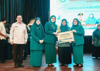 TP-PKK Solok Selatan Hadiri Temu Kader PKK Berprestasi dan Pekan Kreativitas Dasawisma Tingkat Provinsi