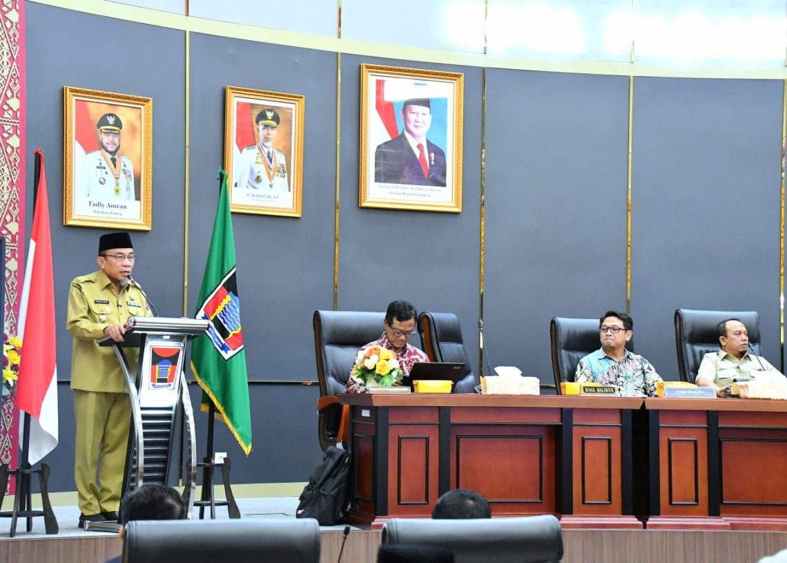 Pemko dan DPRD Padang Gelar Rakor Bersama KPK, Bahas Penguatan Tata Kelola Pemerintahan Daerah