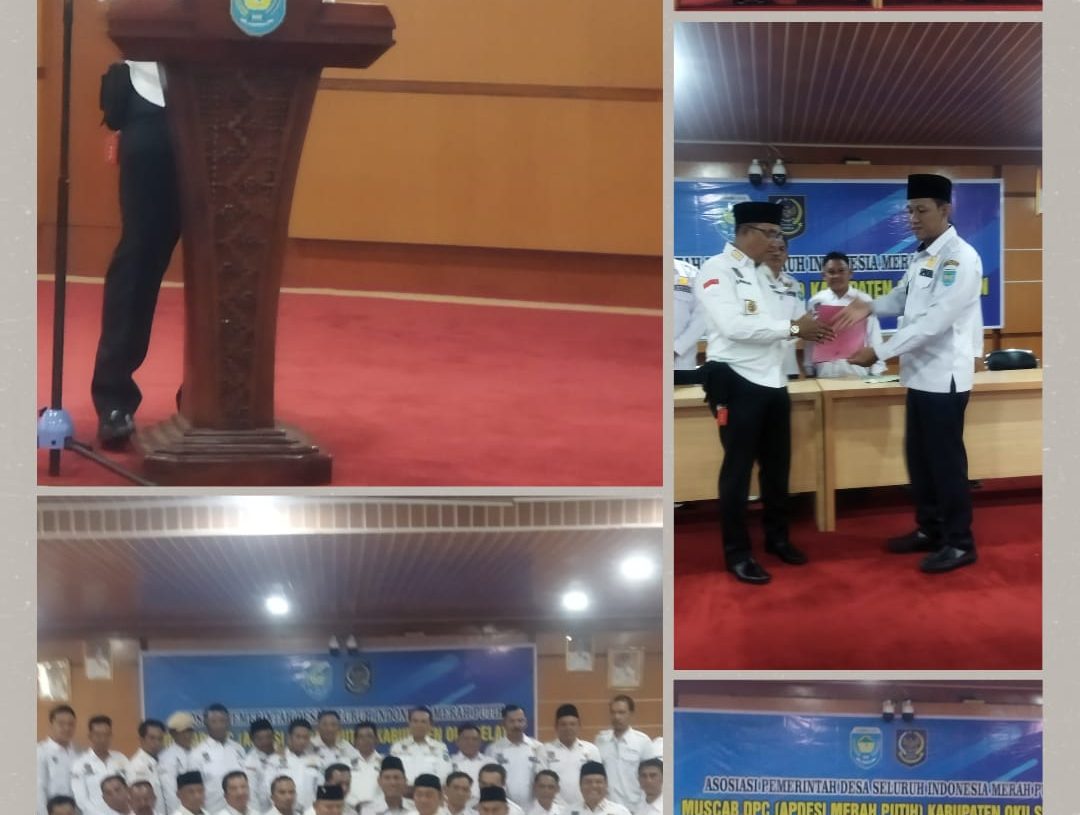 Sarwani Terpilih sebagai Ketua APDESI Merah Putih OKU Selatan Masa Bakti 2025–2030