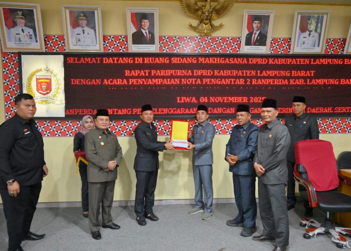 DPRD Lampung Barat Gerak Cepat, Usulkan Empat Ranperda Inisiatif: Investasi dan Pesantren Jadi Prioritas