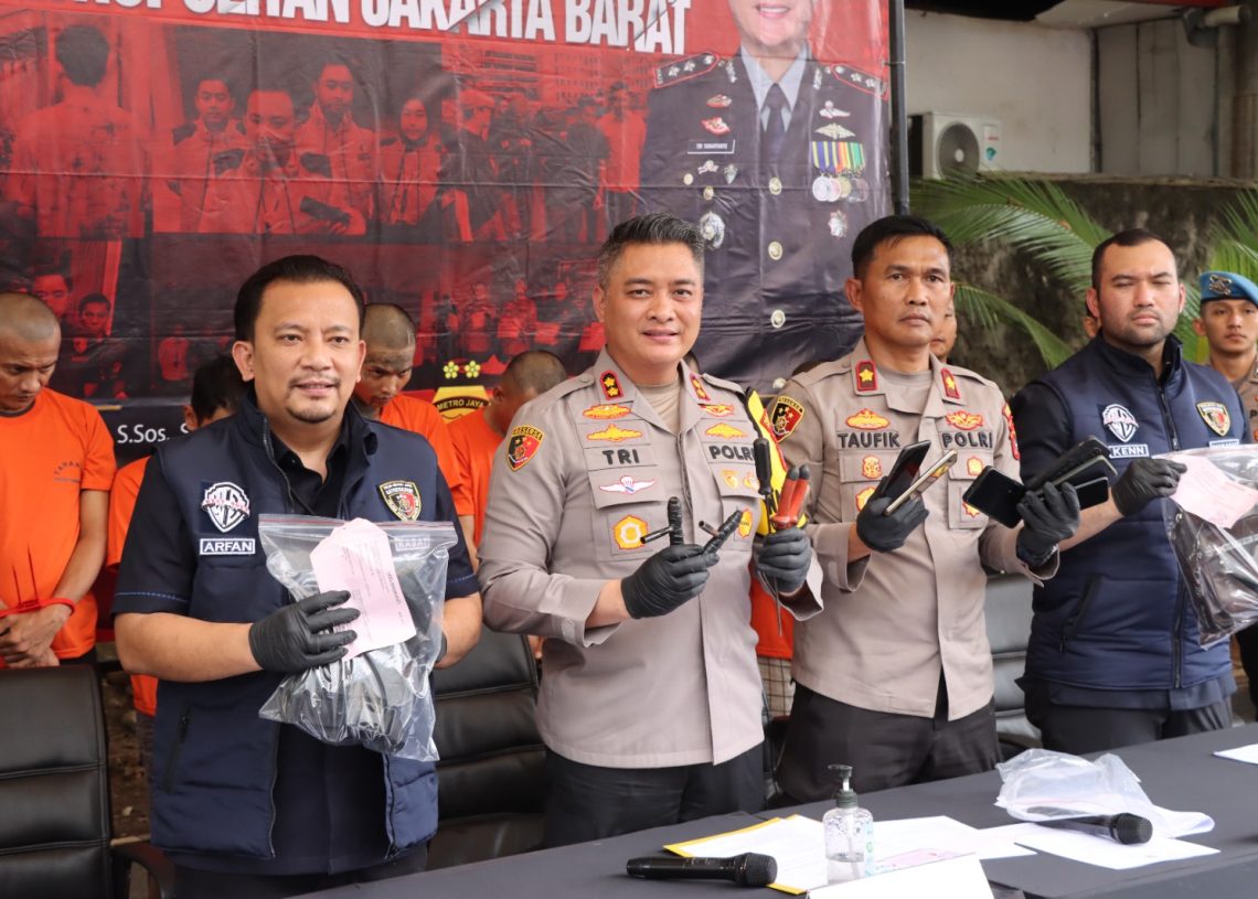 Polisi Ungkap Jaringan Curanmor Modus Sewa Rumah di Jakarta Barat