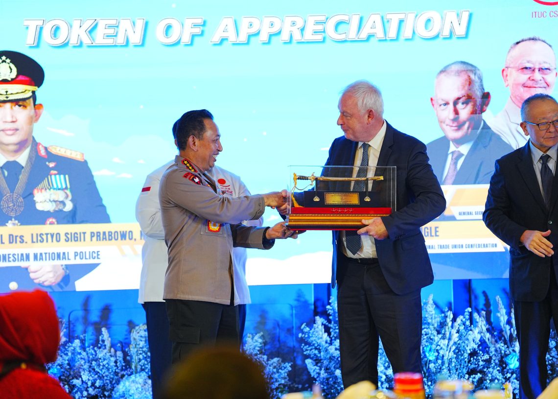 Terima Kunjungan Sekjen ITUC, Kapolri: Kolaborasi Beri Perlindungan-Tingkatkan Kesejahteraan Buruh! 