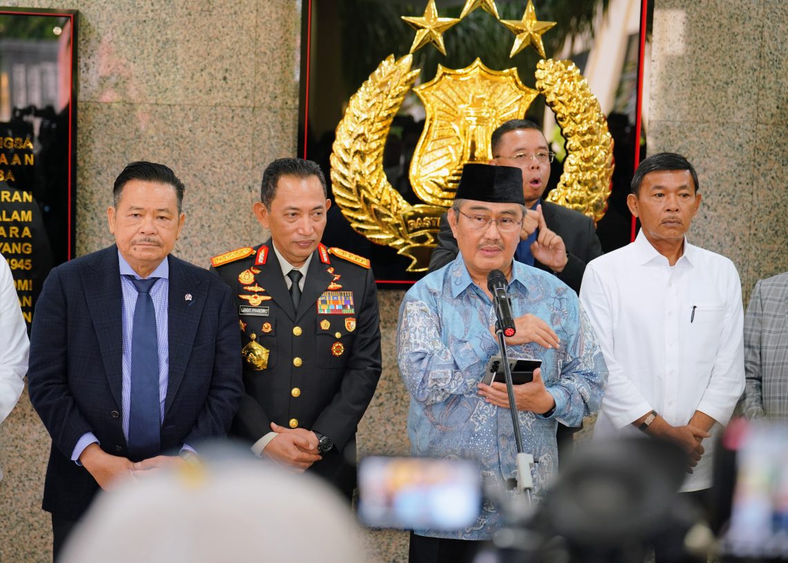 Kapolri Usai Rapat Perdana Komisi Percepatan Reformasi: Polri Terbuka dan Terima Evaluasi