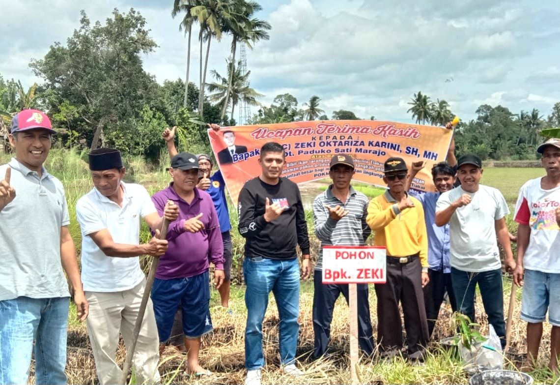 Menjaga Alam Merawat Tradisi, Zeki Oktariza Karini Hijaukan Batang Sukali